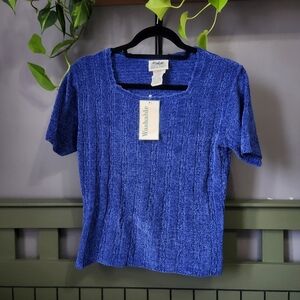 Northern Reflections- Square neck top